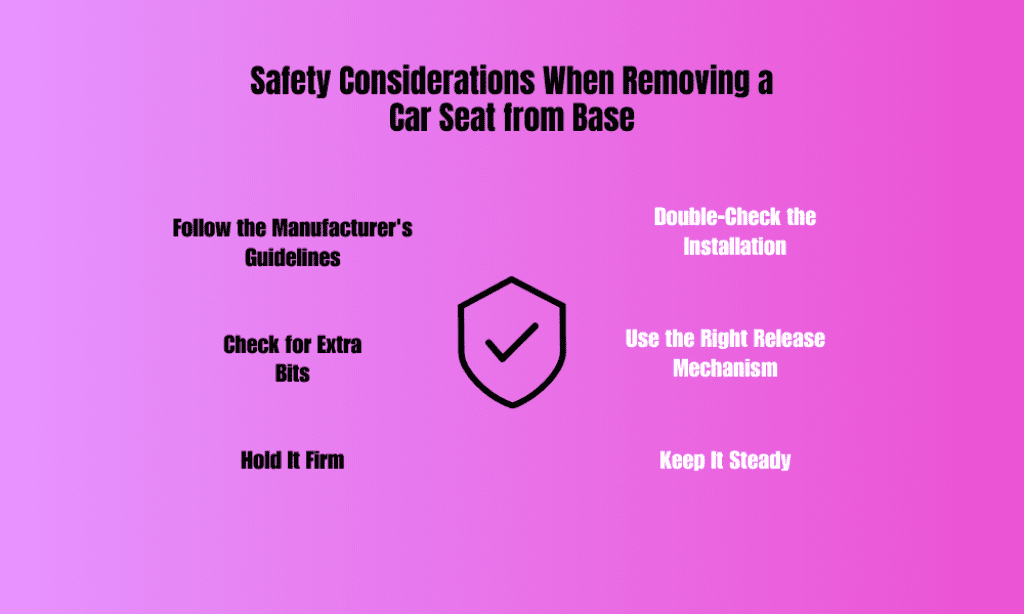 Safety Considerations When Removing a Car Seat from Base
